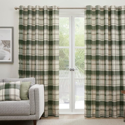Rideaux tartan vert 229 - tartan,