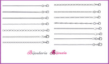 Chaînes Argent Massif