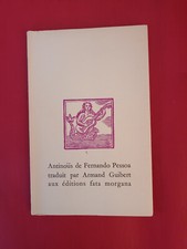 1979*Fernando PESSOA*ANTINOÜS*Fata Morgana*E.O. 750 ex.*Luis CABALLERO