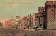 CPA PYRENEES ORIENTALES 66 PERPIGNAN CITÉ BARTISSOL ET LE CASTILLET
