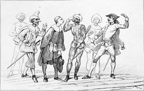 Italie commedia dell - commedia, arte