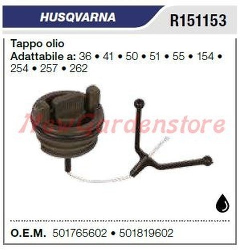 Bouchon huile husqvarna - d'huile,