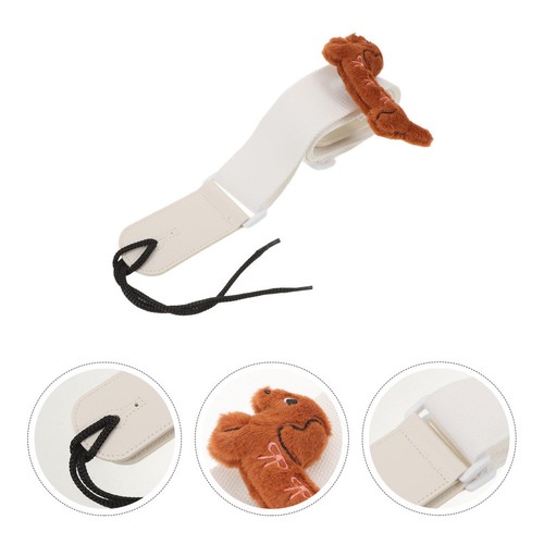 Sangle guitare peluche - en,