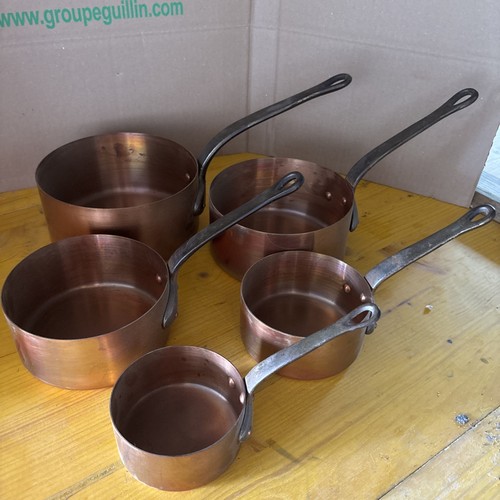 Lot casseroles en - casseroles, cuivre