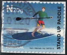 Portugal 2016 Oblitéré Used Sports Extrêmes Stand Up Paddle Y&T PT 4080 SU