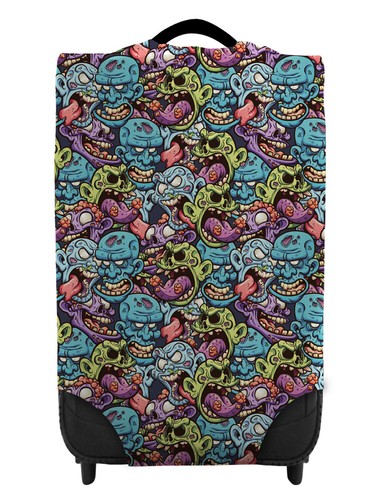 Zombie têtes caseskinz étui - zombie,
