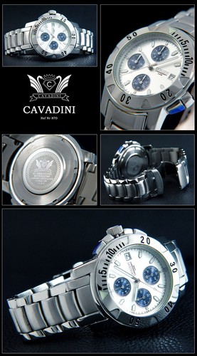 Cavadini chronographe flieger - chronographe,
