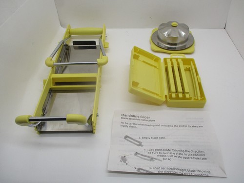 Yellow mandoline slicer - yellow,