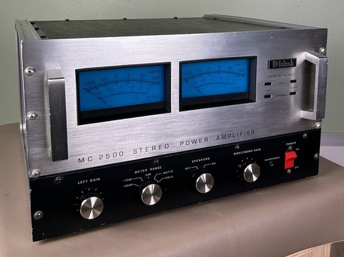 Mcintosh mc2500 stereo - mc2500,