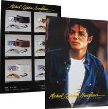 Michael Jackson Prospectus Lunettes Sunglasses Leaflet Flyer JAPAN PROMO 1986