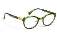 400€ Volte Face Gotta Lunettes de vue vert et or doré / monture optique femme