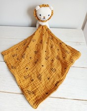 Maison du monde doudou lange lion camel sans étiquettes