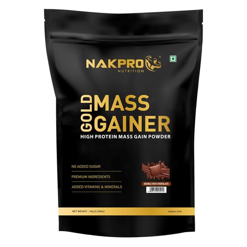 Nakpro gold mass gainer poudre - gold,