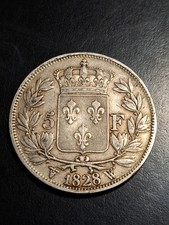FRANCE 5 Francs Charles X 1828 W