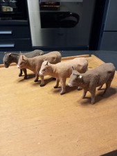 Boeuf Santon Creche Devineau Floqué 7 Cm