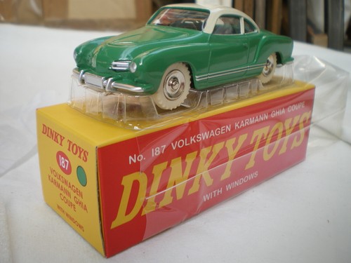 Karmann ghia dinky gb - vw, 187