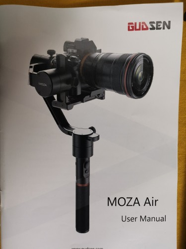 Stabilisateur moza air axis - stabilisateur, 3-axis