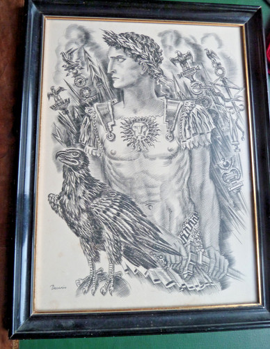 Albert decaris lithographie - albert, decaris-
