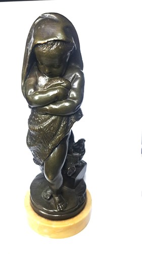 Sculpture enfant bronze - sculpture,
