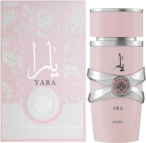 Eau parfum yara rose 100ml - eau,
