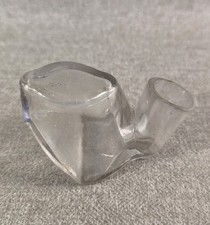 ORIGINAL ENCRIER SIPHOIDE EN VERRE