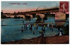 CPA 45 - BRIARE (Loiret) - 41. La Plage (animée)