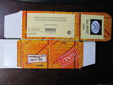 BOITE VIDE NOREV  CITROEN 2CV SPOT 1976 EMPTY BOX CAJA VACCIA