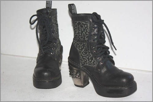 New rock bottines - rock, cuir