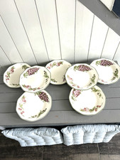 7 assiettes à dessert