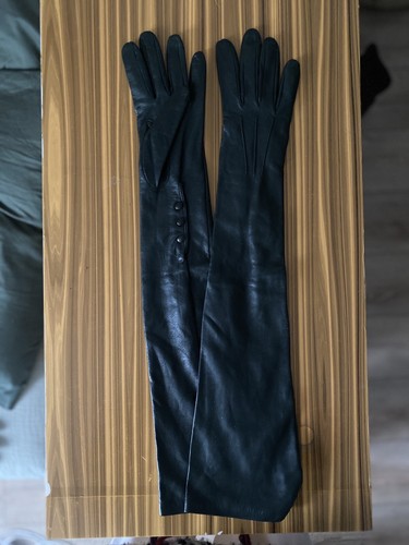 Longs gants cuir yohji - longs,