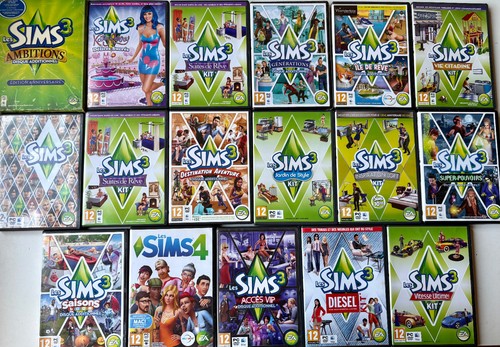 Lot jeux les sims - lot,