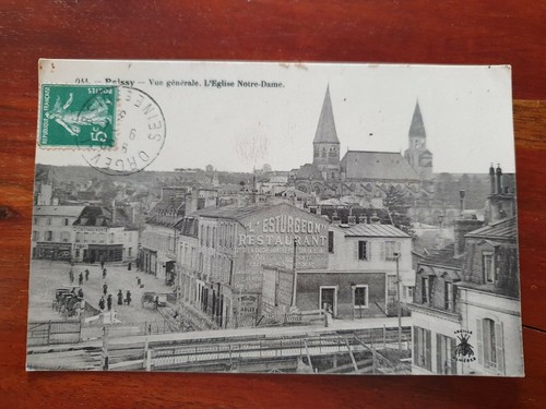 Cpa poissy l église - 78,