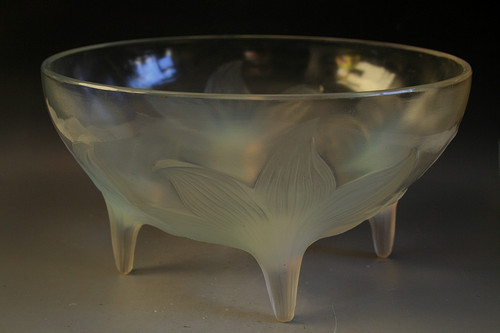 Ancien bol verre opalescent - en,