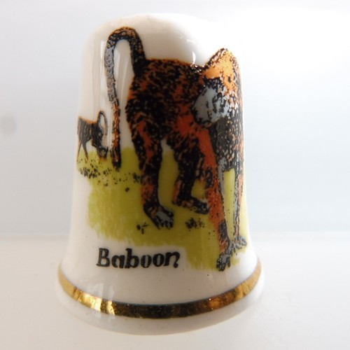 Dé coudre thimble baboon - -,