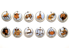 Série complète de fèves CLAMECY SIGNES ASTROLOGIQUES ZODIAQUE * 196