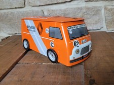 BOÎTE GÂTEAUX MÉTAL CAMION RENAULT ASSISTANCE COURSE ESTAFETTE LICENCE 