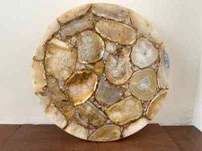 Table D'Angle En Agate 12"