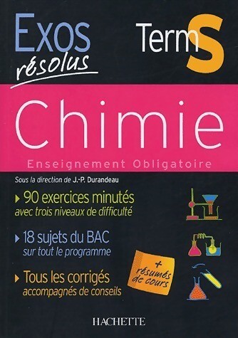 Chimie terminale - terminale, s