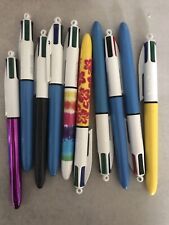Lot 10 Stylos Bic 4 Couleurs