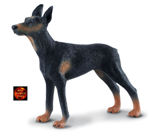 Doberman pinscher dog toy - dog,