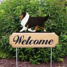 Panneau De Bienvenue En Bois