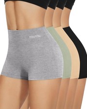Lot de 4 Femme Coton Boxer