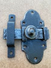 Ancien gros verrou en fer