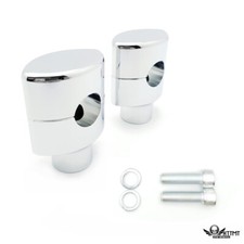 Risers guidon chrome - risers, 1"
