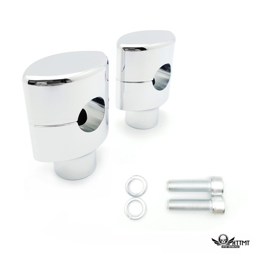 Risers guidon chrome - de,