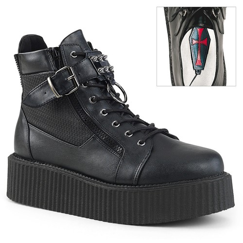 Pleaser demonia oxford - demonia, 2"