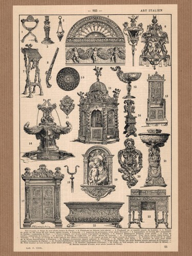Lithographie ancienne art - lithographie,
