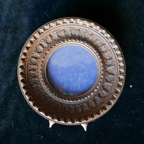Cadre rond ancien bois - ancien,