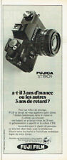 publicité Advertising 0321 1975 appareil photo Fujica ST 801  CDS  Fujifilm