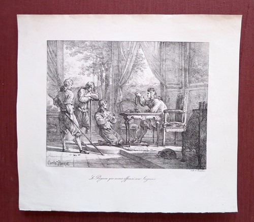 Lithographie fable la - lithographie,,